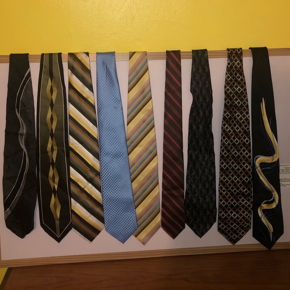 9 ties for $45!!!